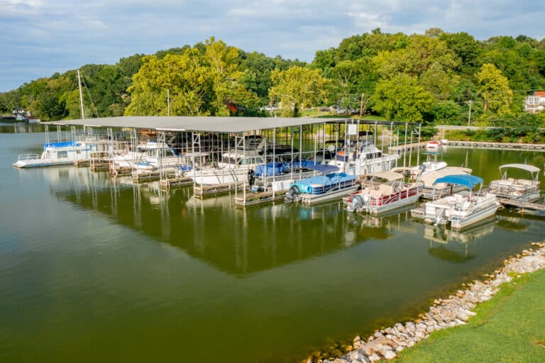 Marina docks and facilities